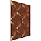 Ekena Millwork 19 5/8in. W x 19 5/8in. H Wallflower EnduraWall Decorative 3D Wall Panel Covers 2.67 Sq. Ft. WP20X20WABCO - alternate 2